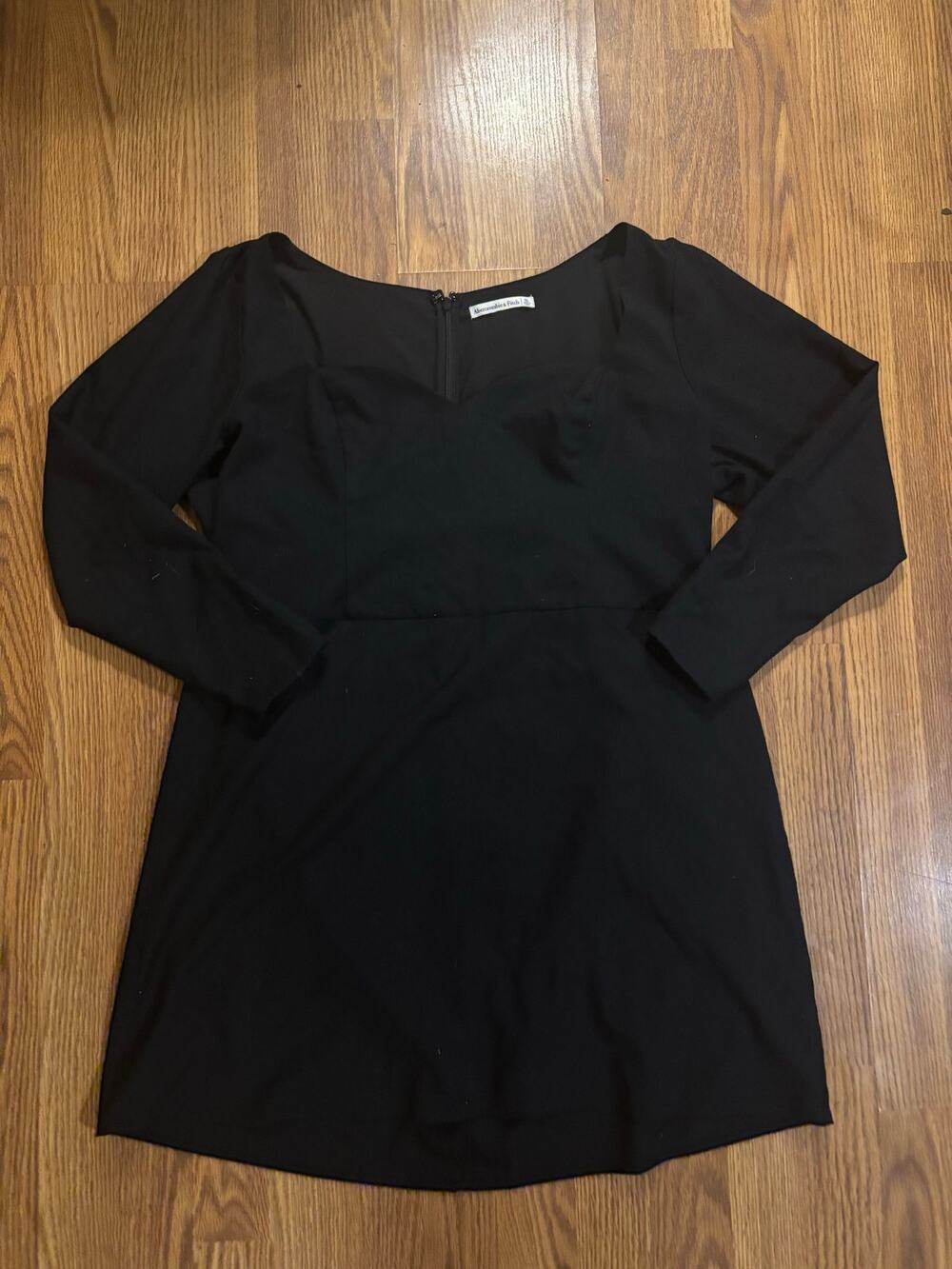 Abercrombie & Fitch Black Casual Office Work Everyday Mini Dress